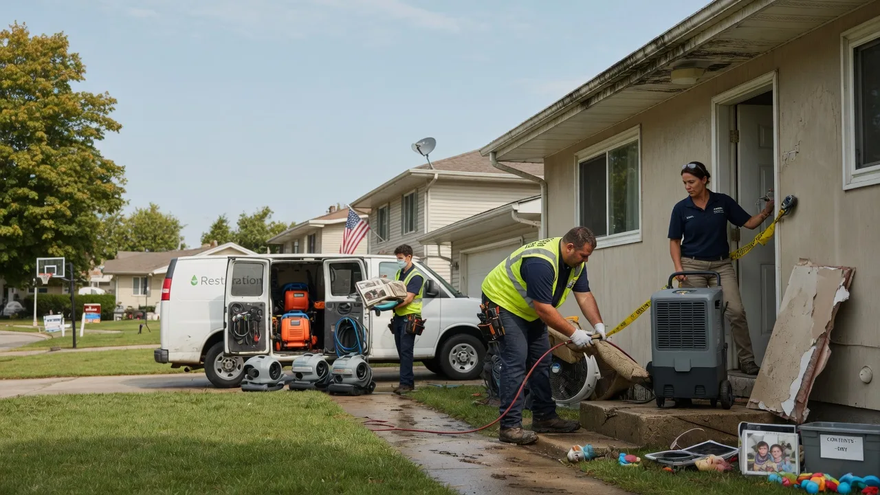 Water Damage Restoration in Vida, MT near me